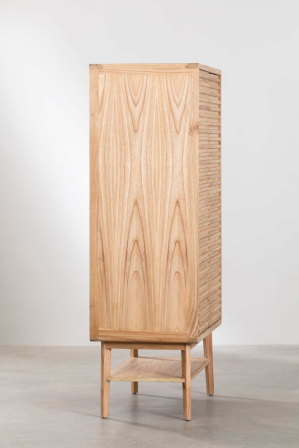 Ornate Carved Wooden Storage Unit for Luxury Homes