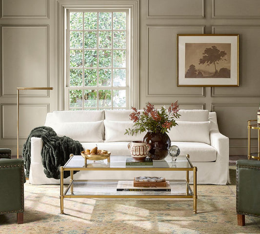 Luxury Minimalist 3-Seater Sofa for Modern Living